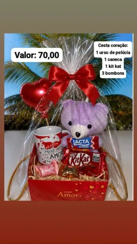Cesta dia dos namorados 