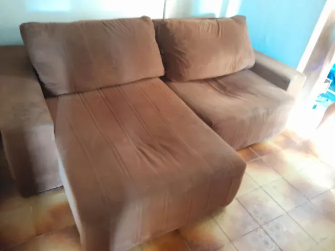 Sofá reclinável 2 módulos 