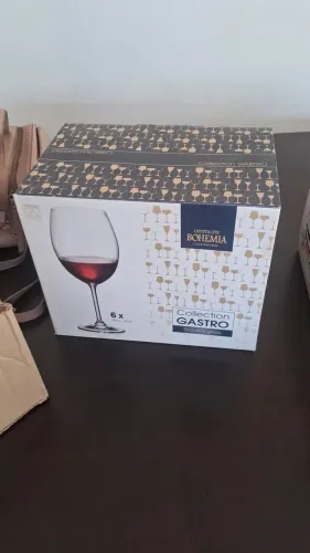 Conjunto de taças vinho Bohemia