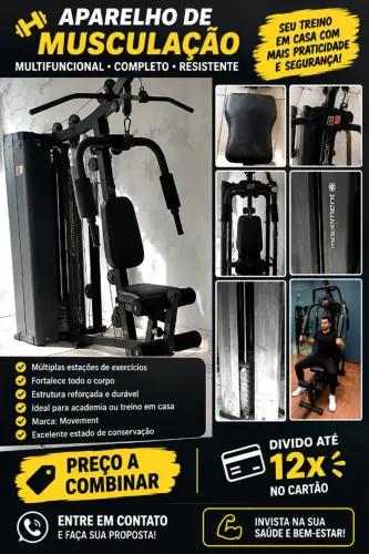 Aparelho de musculação