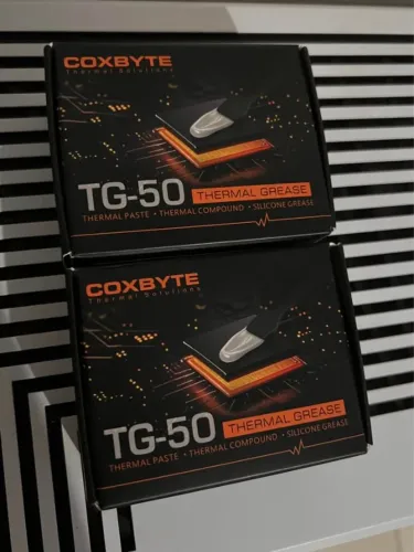 Pasta Térmica Coxbyte TG-50 - Alto Desempenho para CPU e GPU 20G