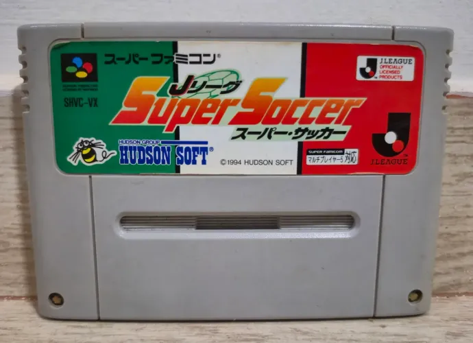 J.League Super Soccer para o console Super famicon japonês