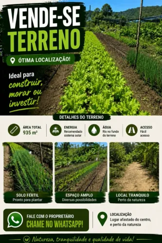 Terreno bom pra sitio