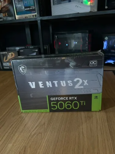 (LOJA FÍSICA) Placa de Vídeo MSI RTX 5060 Ti Ventus 2X OC, 8GB