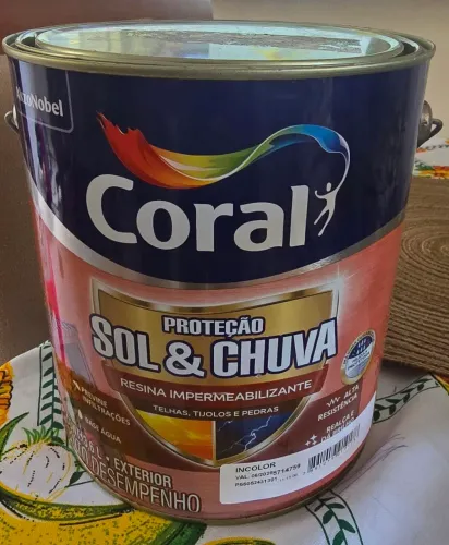 Resina Impermeabilizante - Coral 3,6L