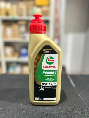 Oleo Castrol Power'I Racing 10W40 Para moto 4T