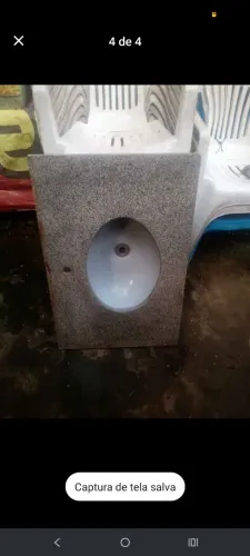 Pia de Granito para o Banheiro 