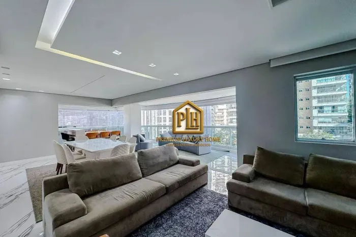 Apartamento com 3 dormitórios para alugar, 180 m² por R$ 15.300/mês - Jardim Anália Franco