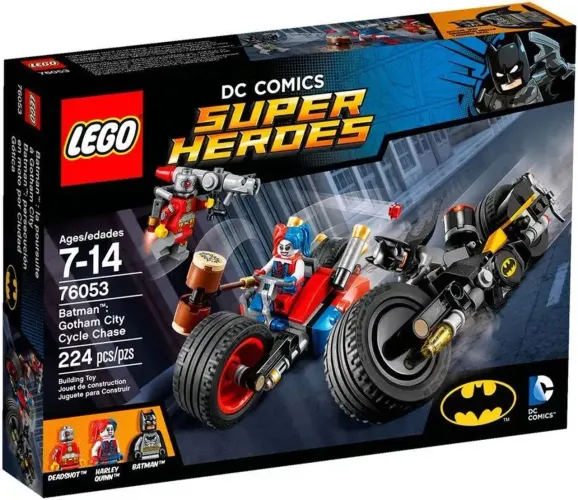 LEGO BATMAN E ARLEQUINA MOTO