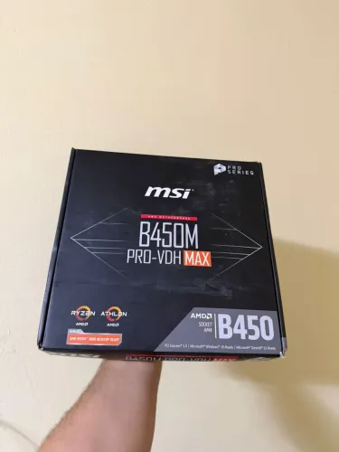 Placa Mãe Msi B450M PRO-VDH MAX