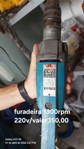 furadeira usadas(valor nas fotos)