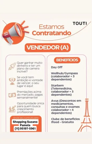 Vaga de trabalho