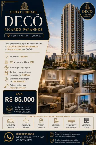 OPORTUNIDADE - DECÔ RICARDO PARANHOS