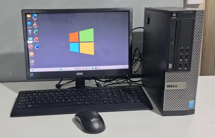 CPU Dell completa processador Intel Core i7 12GB de memória ram Ssd 240GB Windows 11!!