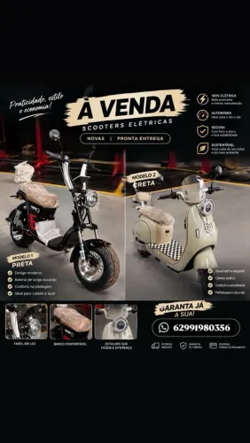Scooter Eletrica X7 2000w 20ah 2026