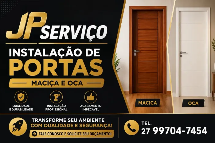 Instalação de portas