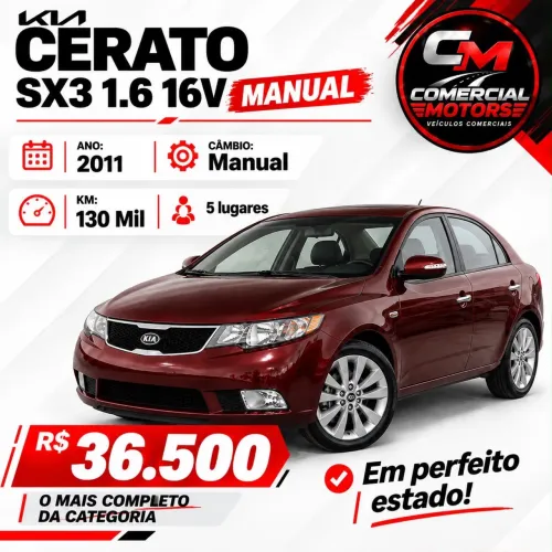 Kia Motors Cerato 1.6 16V Mec. 2011