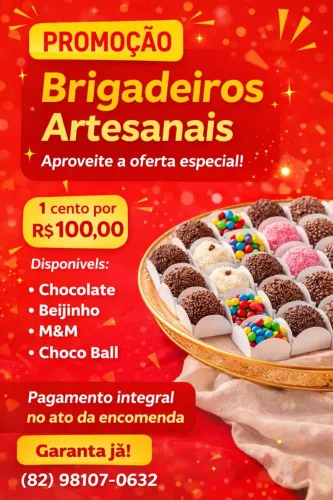 Brigadeiros Promoção