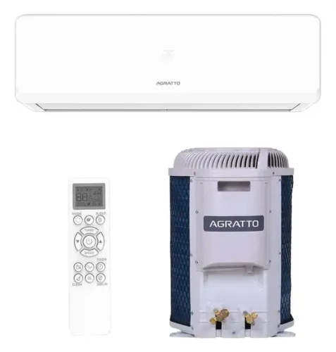 Ar-Condicionado Split Inverter Agratto 12.000 BTUs 220V - Completo