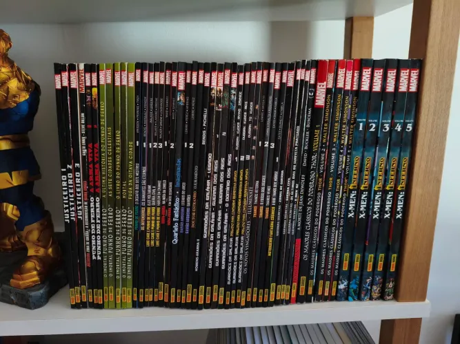 Lote quadrinhos Marvel capa cartao