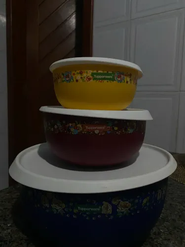 Kit Tupperware original com 4 peças