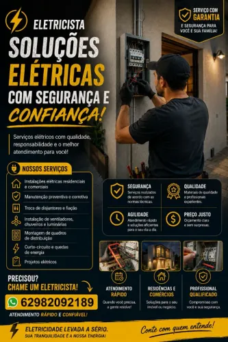 Eletricista (Elétrica em Geral)