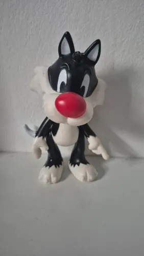 Boneco frajola fandom box looney tunes