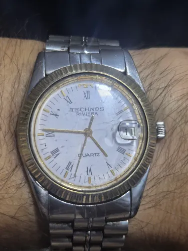 Relógio TECHNOS RIVIERA MISTO 5ATM À QUARTZ - FUNCIONAMENTO PERFEITO