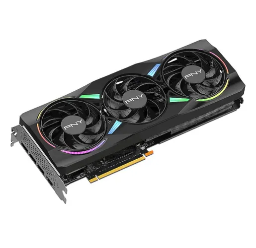 placa de vídeo RTX 5070 PNY triple fan