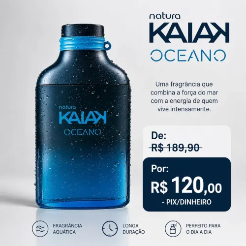 Kaiak Oceano Masculino - Promoção