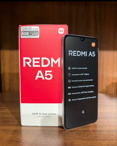 Celular Smartphone Xiaomi Redmi A5 - versões 64GB e 128GB - Produto Novo com garantia