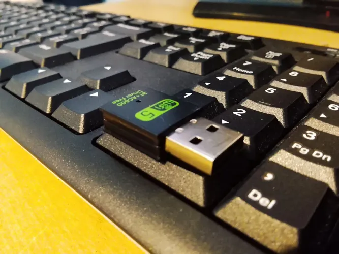 Adaptador Wi-fi 5 com Bluetooth