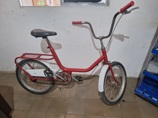 Monareta Antiga Monark Vermelha Aro 20 Conservada