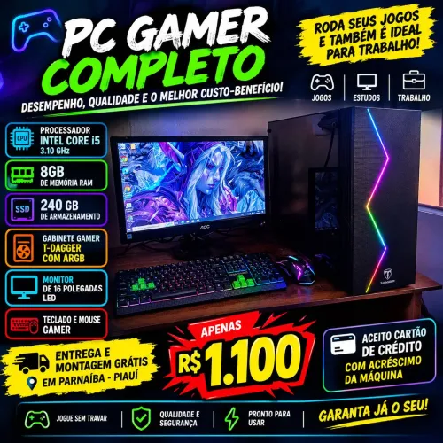 Pc gamer completo