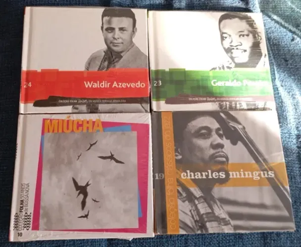 4 CDs Lacrados Coleção Folha Raízes Bossa Nova Jazz