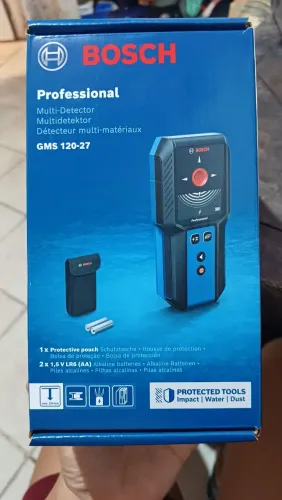 Bosch Detector de materiais até 120 mm GMS 120-27