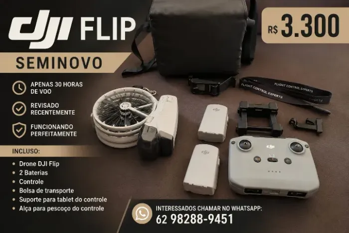 Drone DJI FLIP (2 Baterias)