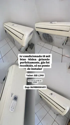 Ar condicionado - Midea - 18 mil btus