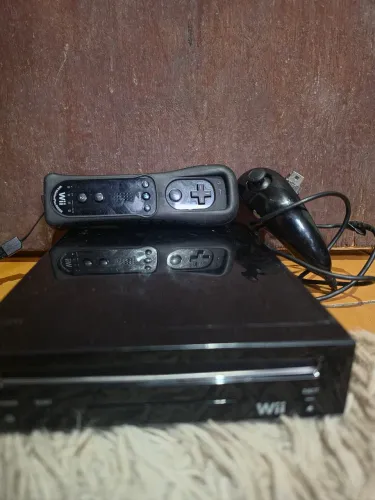 Nintendo Wii DESBLOQUEADO Black Completo + Wii2HDMI + Jogos + MotionPlus Inside