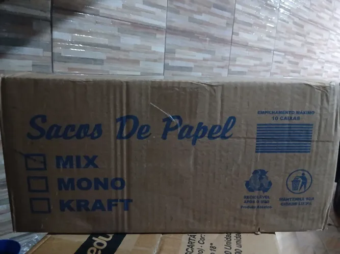 Touca descartável, sacos de papel, sacos delivery