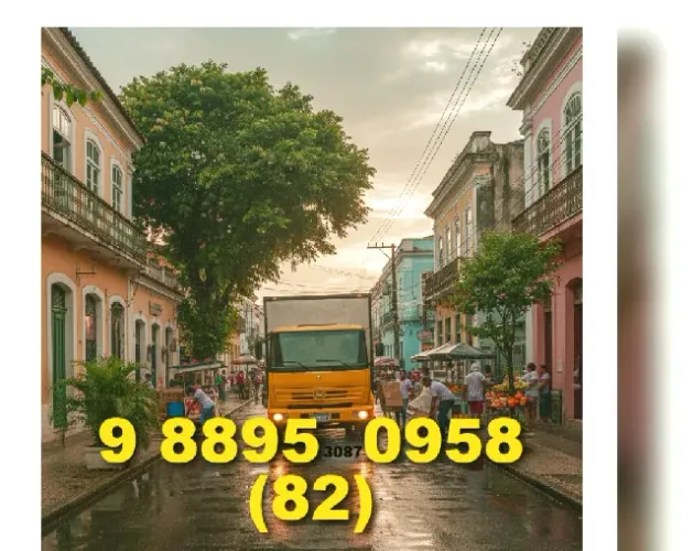 Frete/Transporte de Cargas p/ condomínios - Atendimento Anderson hoje!