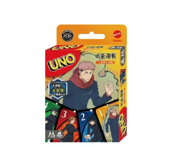 Jogo De Cartas Uno Edição Especial Jujutsu Kaisen