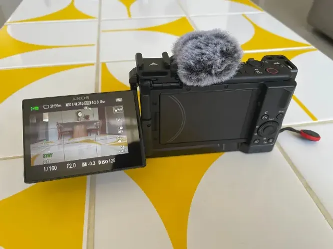 Câmera Sony Zv-1f Para Vlogs (kit Completo)