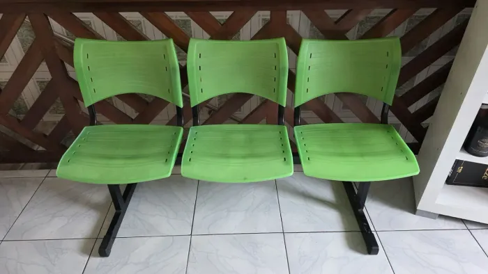 Cadeira de espera pra salão.
