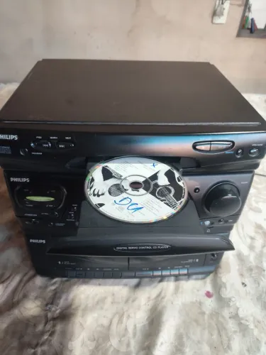 System Philips As560 somente aparelho funcionando tudo perfeitamente 