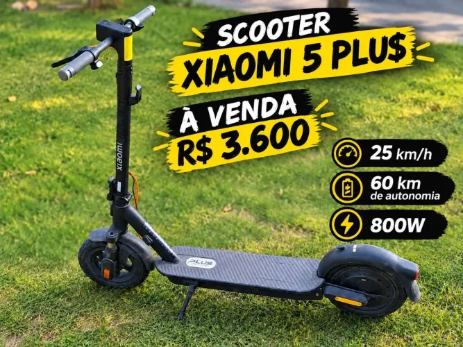 Patinete elétrico xiaomi 5 plus