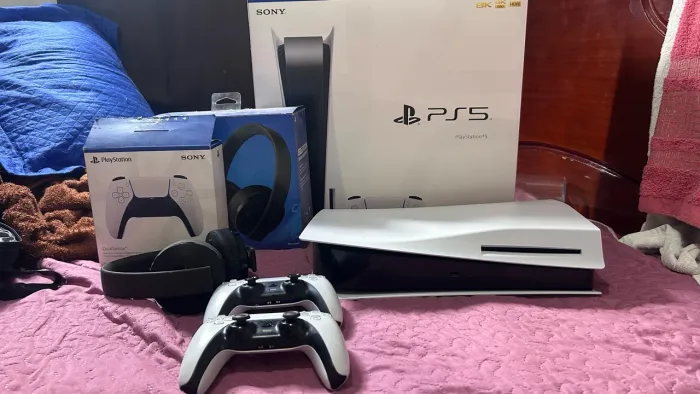 PS5 fat com leitor disco