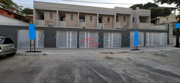Casa geminada à venda, 2 quartos, 2 suítes, 2 vagas, Planalto - Belo Horizonte/MG