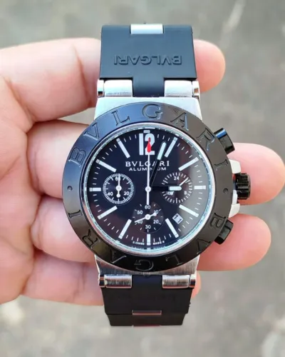 Relógio Masculino Bvlgari Aluminium