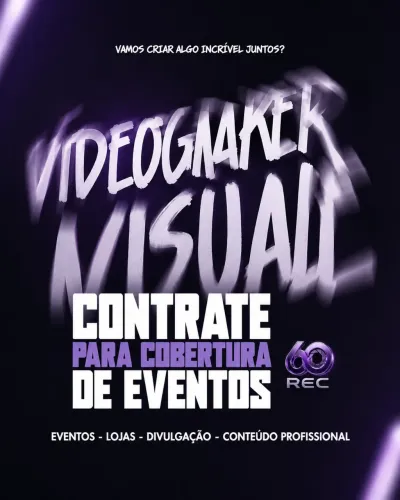 Seu evento merece ser lembrado com qualidade.